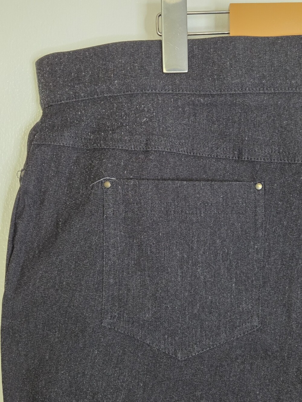 89th & Madison Women's Size 16 Charcoal Straight Leg Comfort Fit Stretch Pants